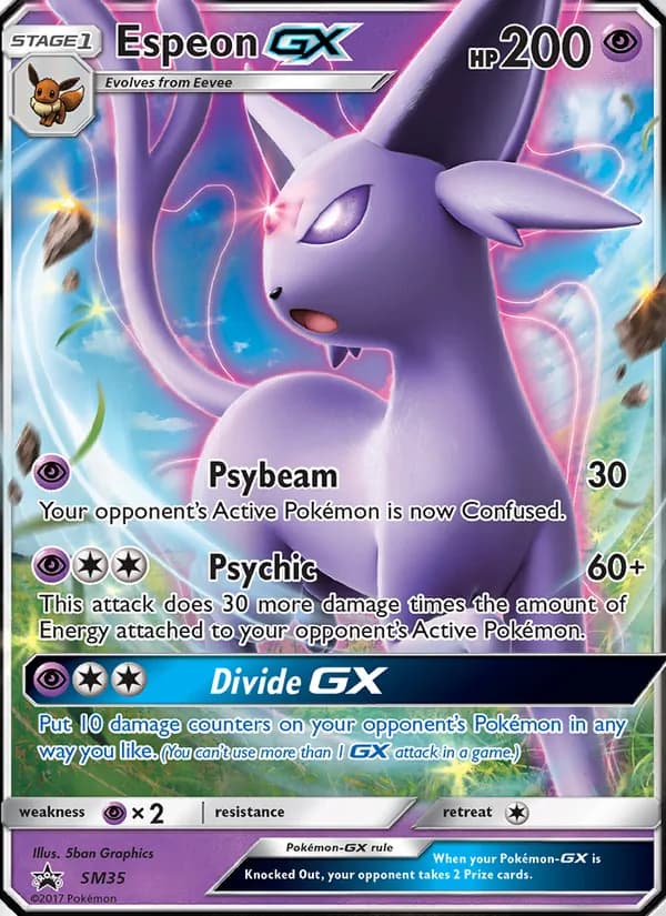 Espeon GX card image