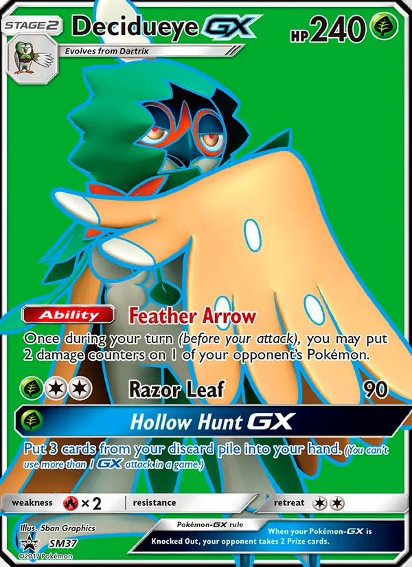 Decidueye GX card image
