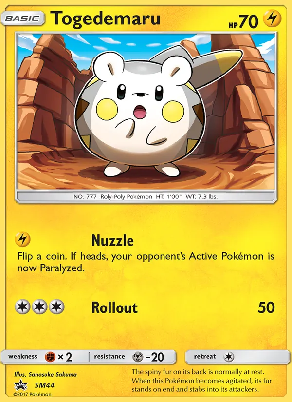 Togedemaru card image