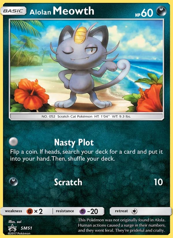 Alolan Meowth card image