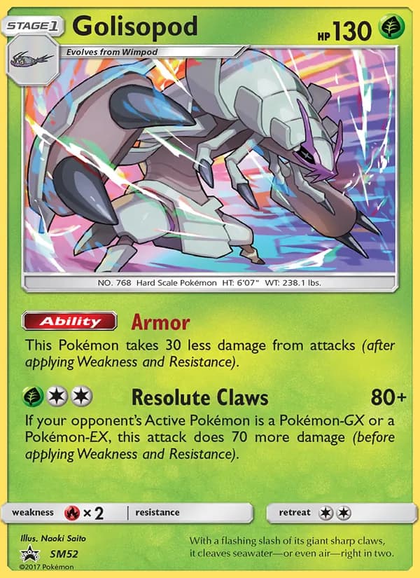Golisopod card image
