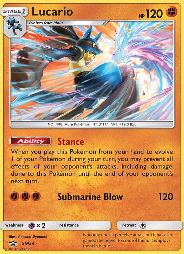 Lucario card image