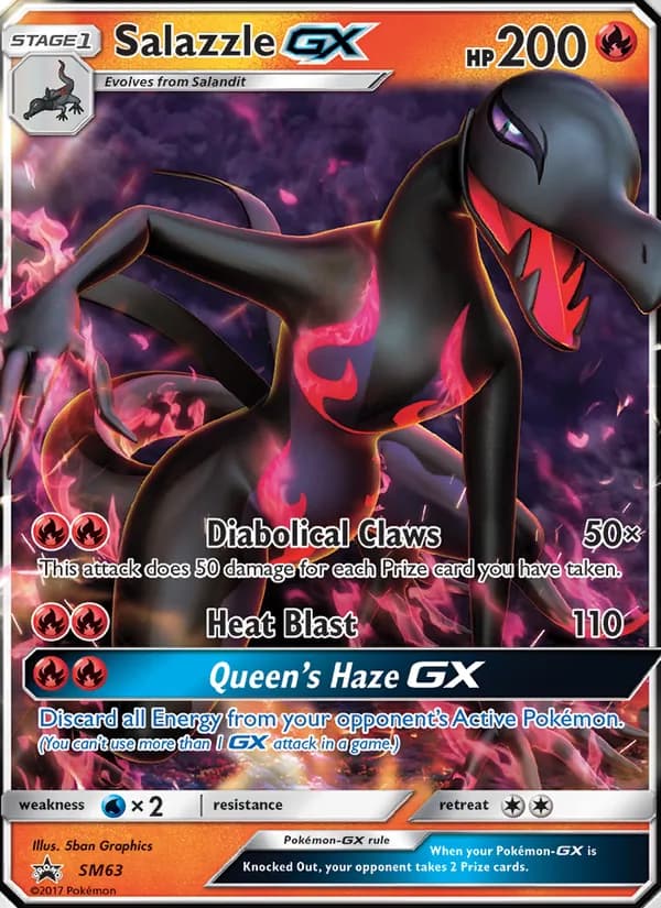 Salazzle GX card image