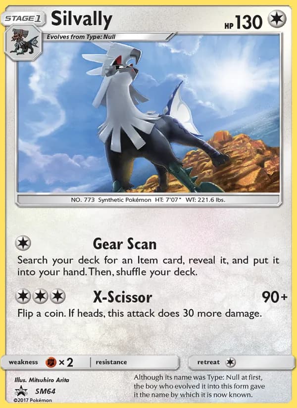 Silvally card image