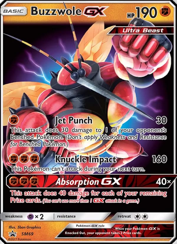 Buzzwole GX card image