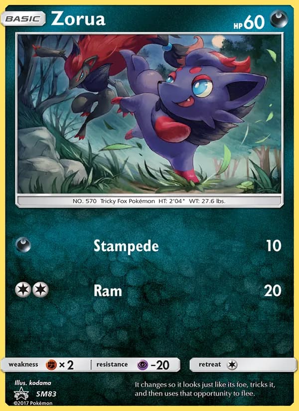 Zorua card image