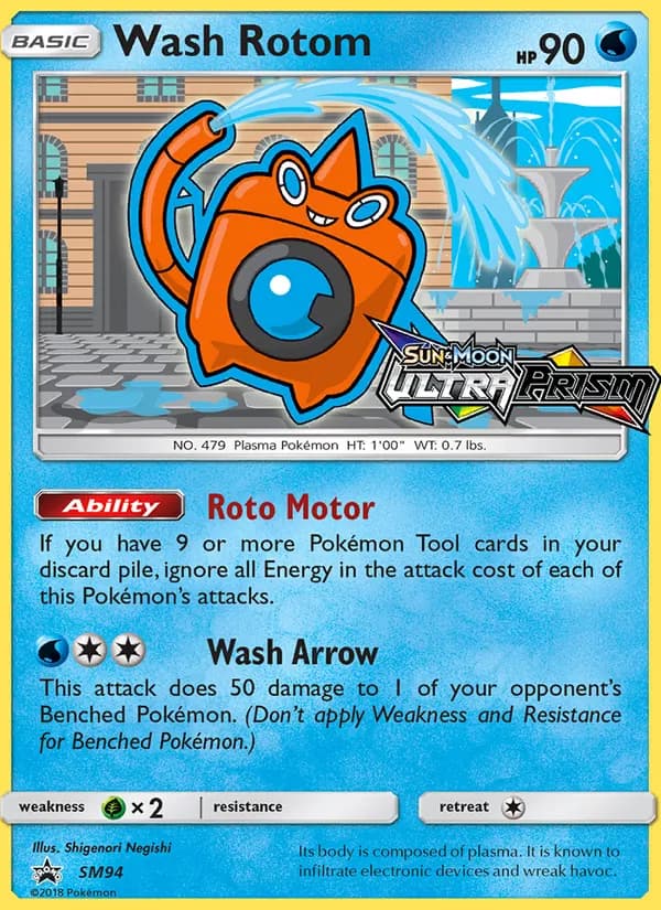 Wash Rotom card image
