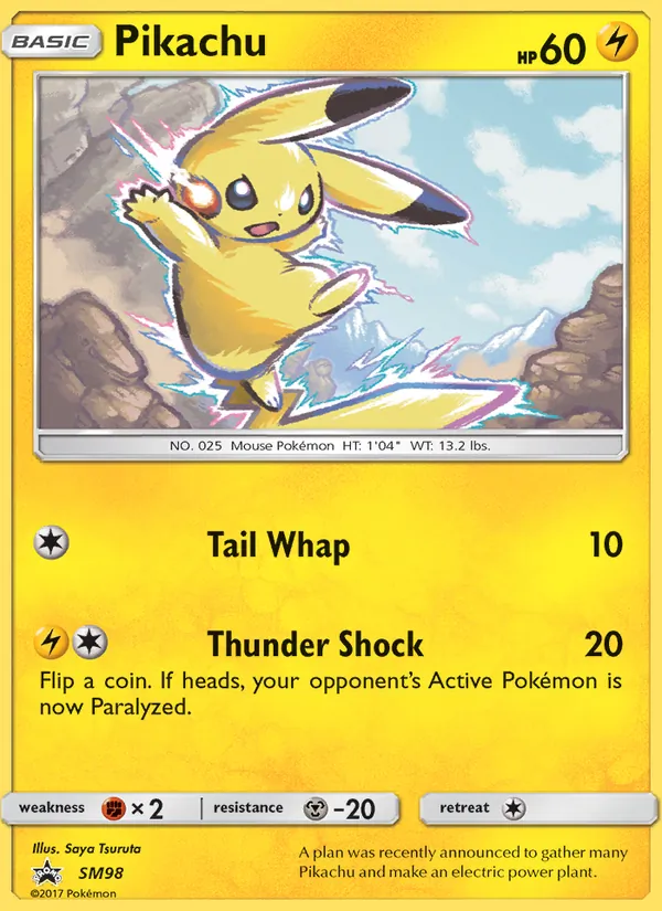 Pikachu card image