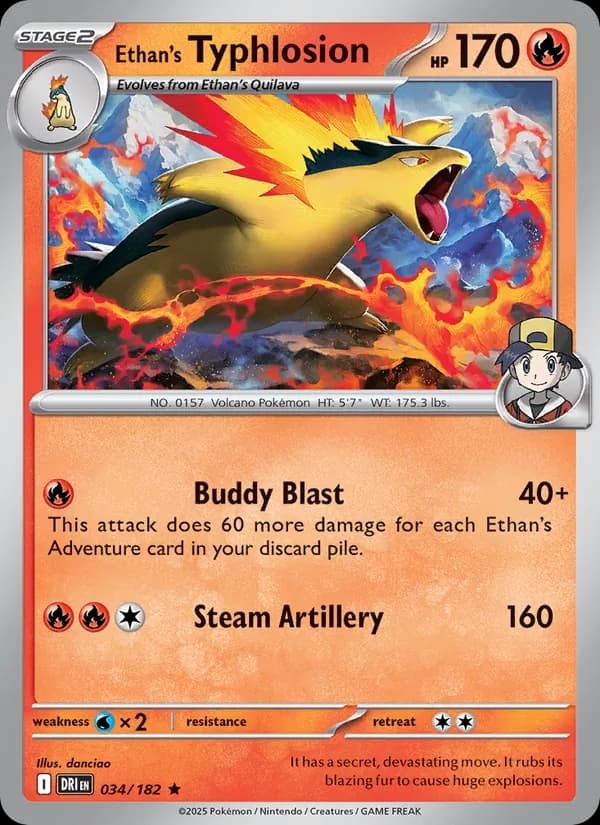 Ethan's Typhlosion card image
