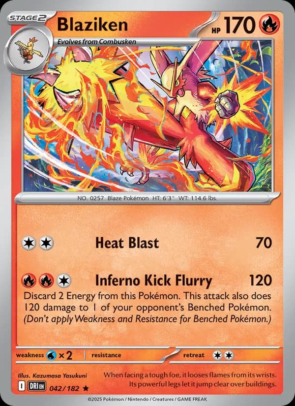 Blaziken card image