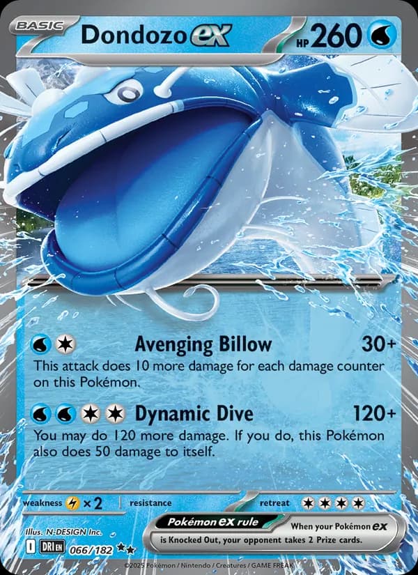 Dondozo ex card image