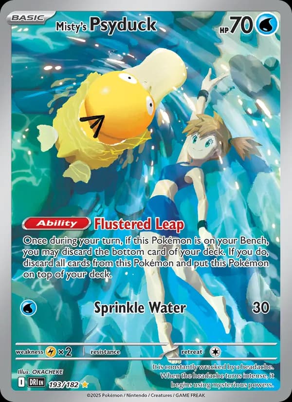 Misty's Psyduck card image