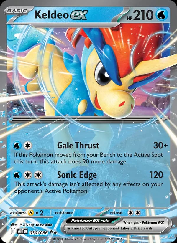Keldeo ex card image