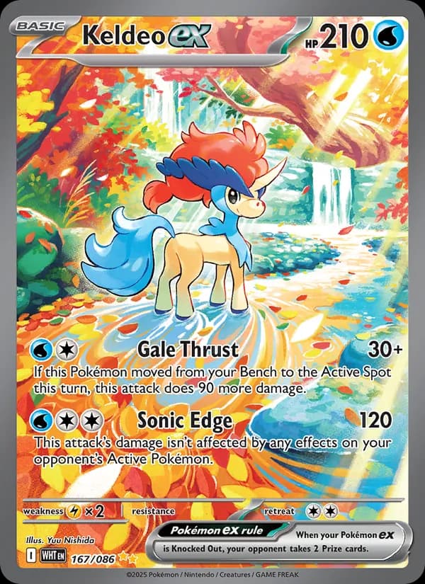 Keldeo ex card image