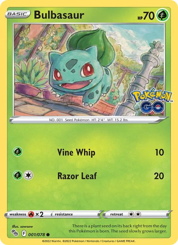 Bulbasaur card image