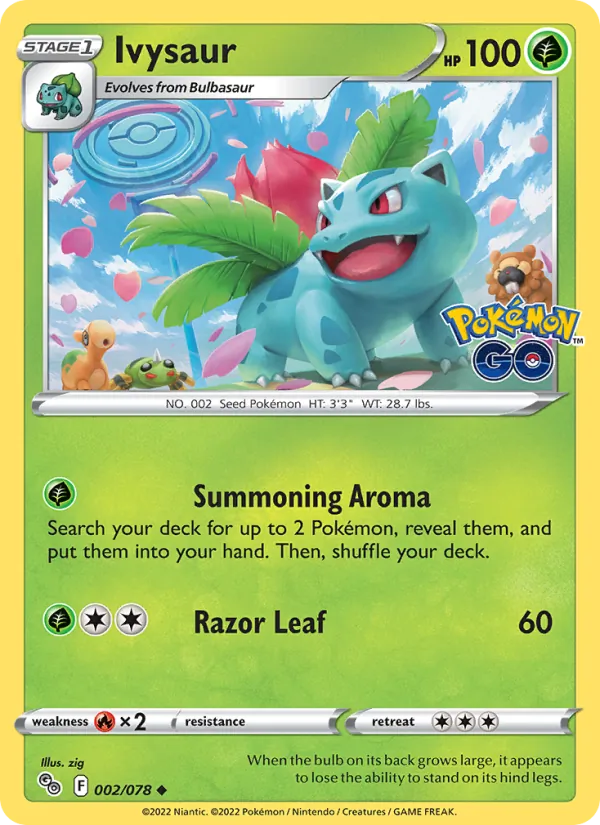 Ivysaur card image