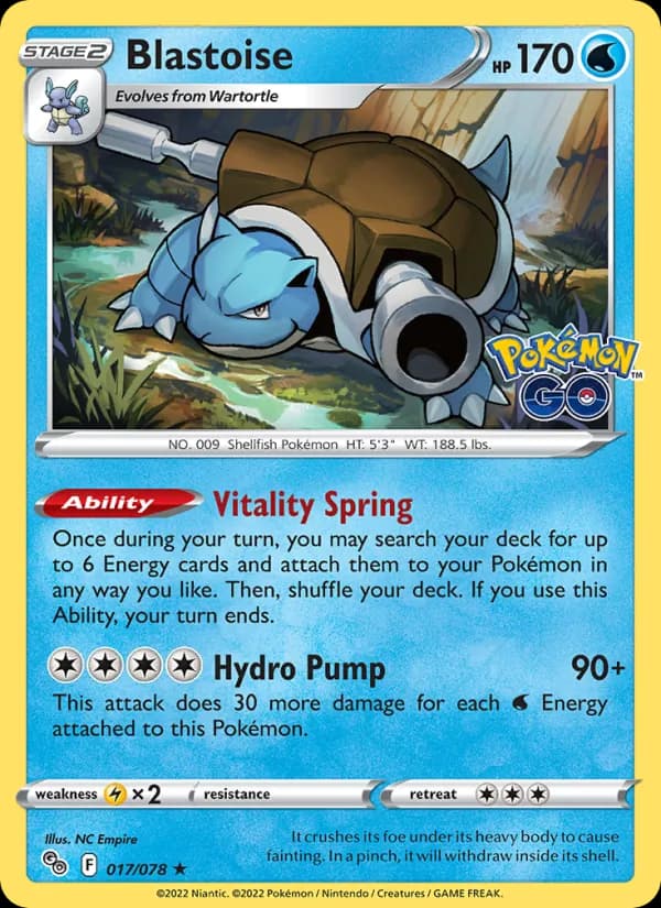 Blastoise card image