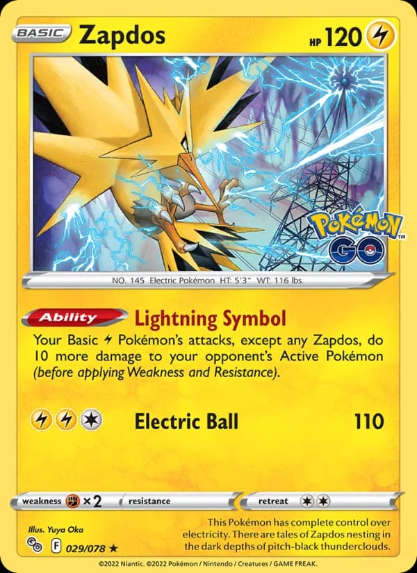 Zapdos card image