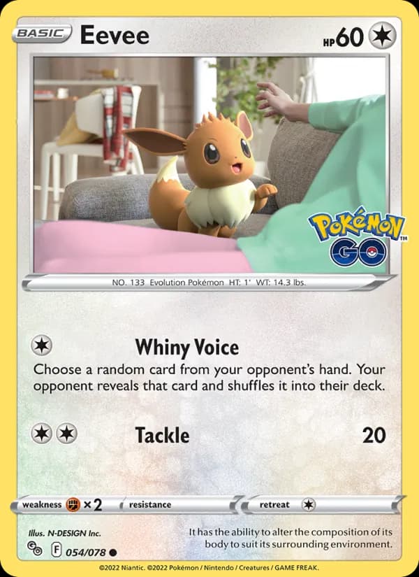 Eevee card image