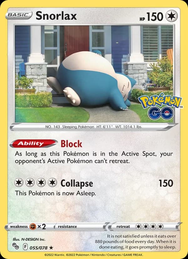 Snorlax card image