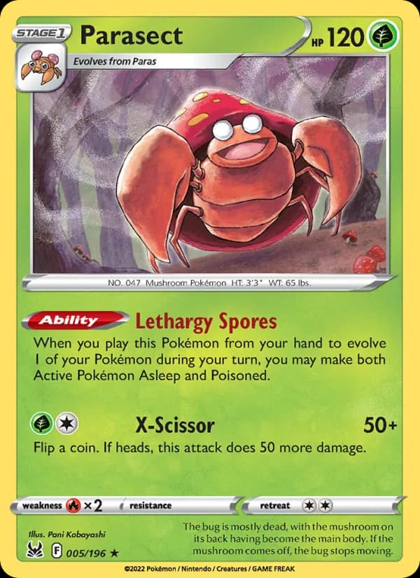 Parasect card image