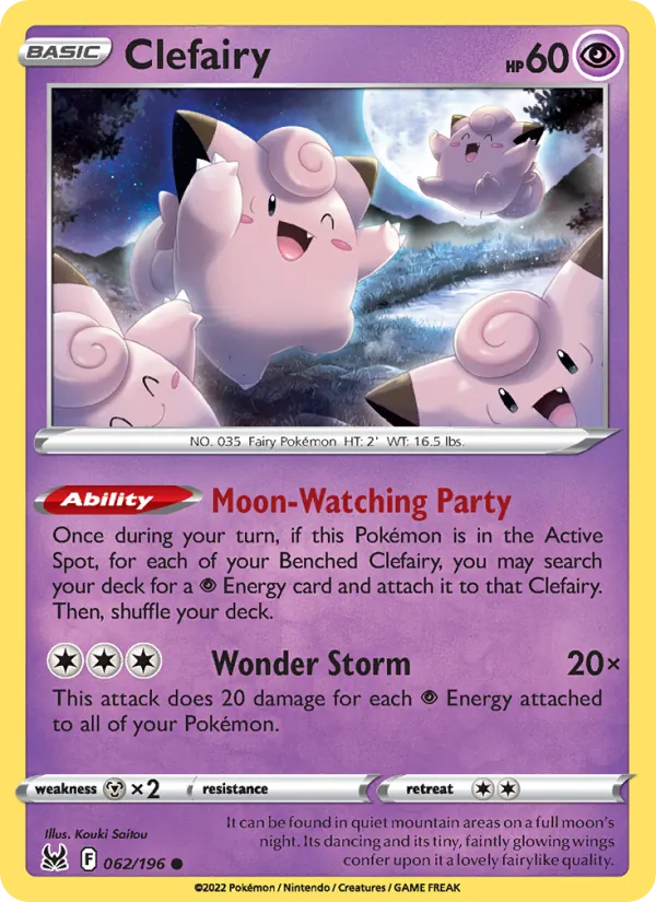 Clefairy card image