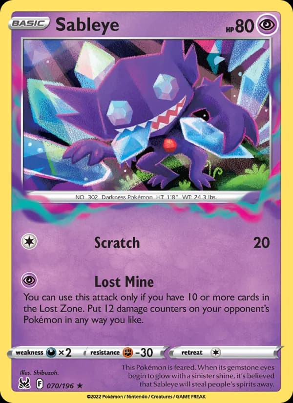 Sableye card image