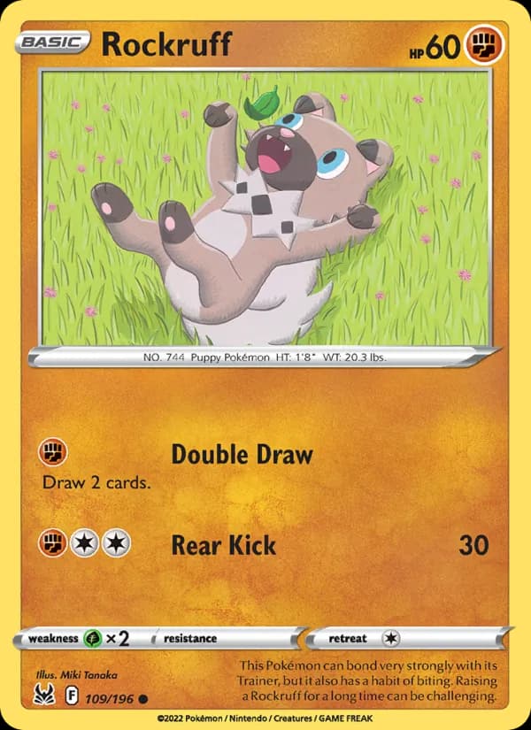 Rockruff card image