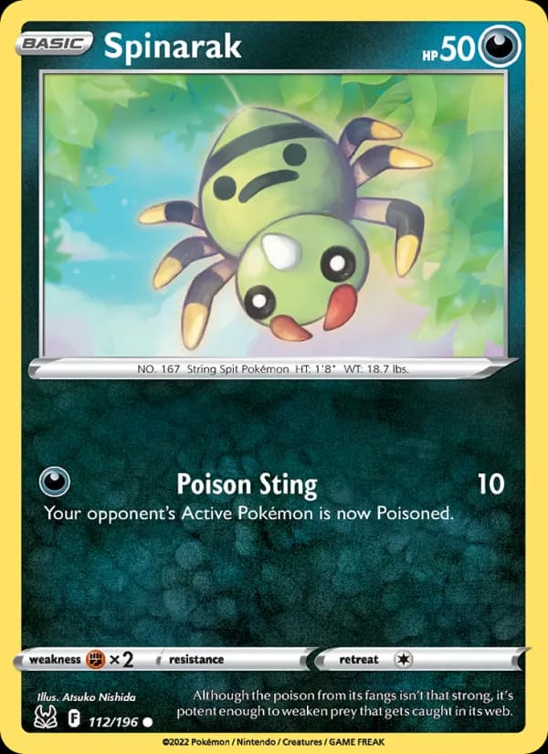 Spinarak card image