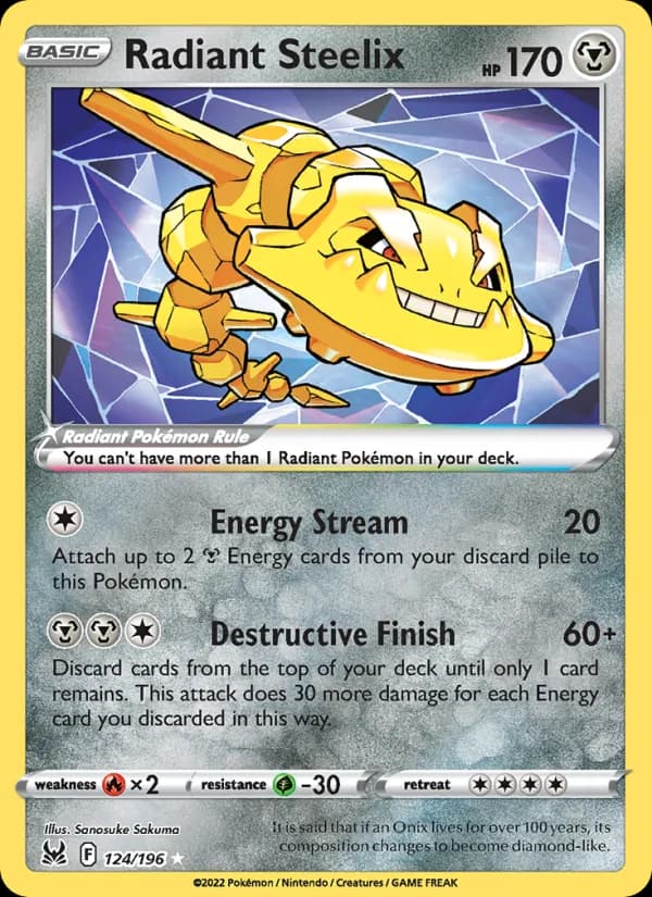 Radiant Steelix card image