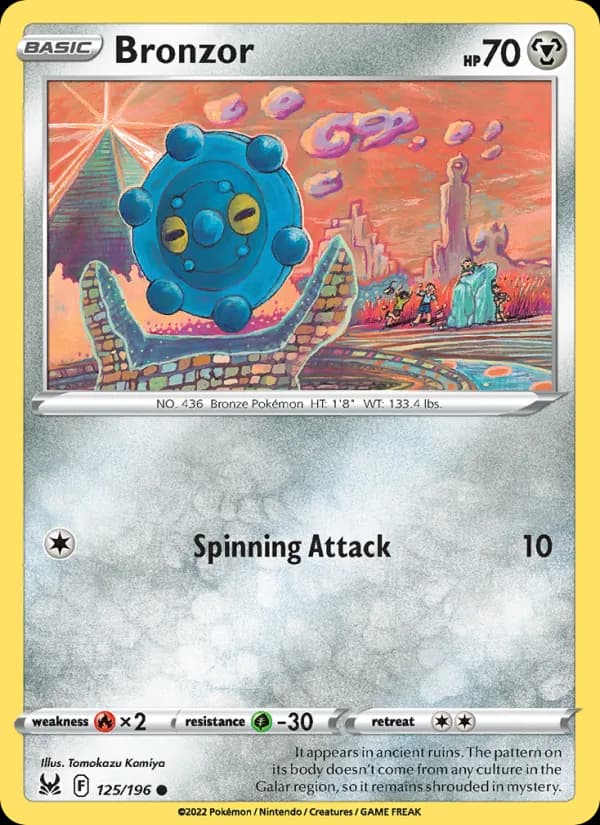 Bronzor card image