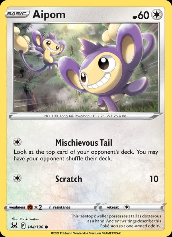 Aipom card image