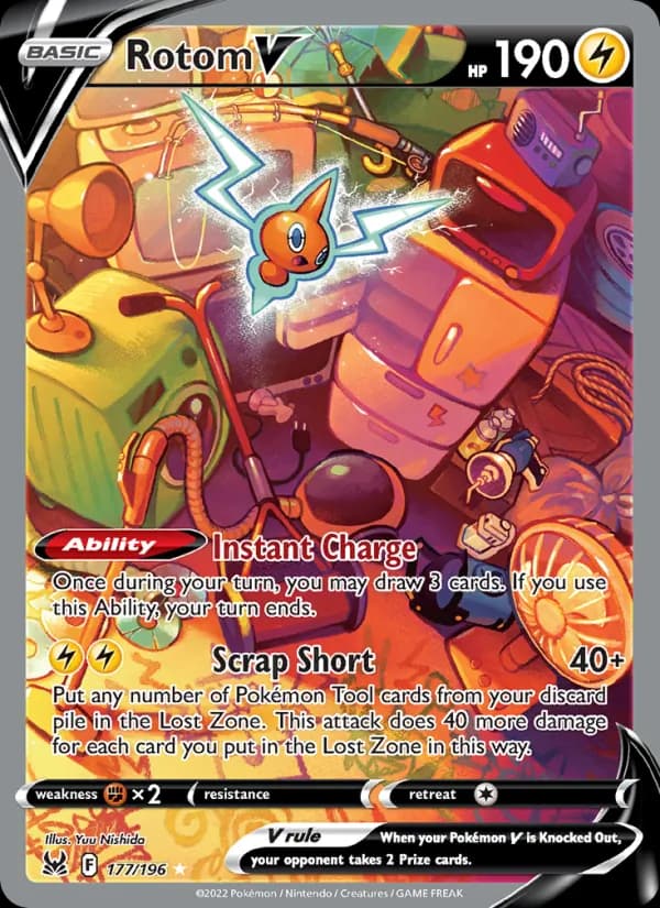Rotom V card image