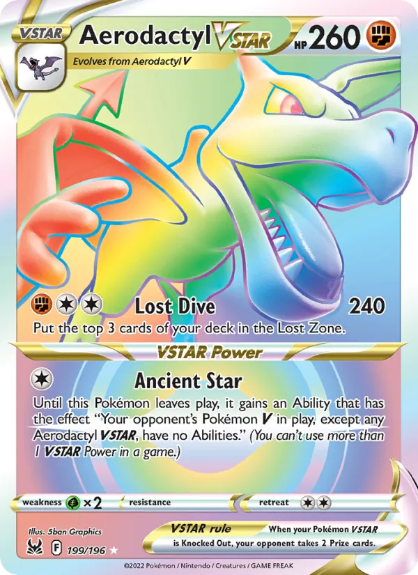 Aerodactyl VSTAR card image