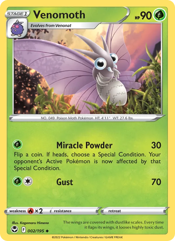 Venomoth card image