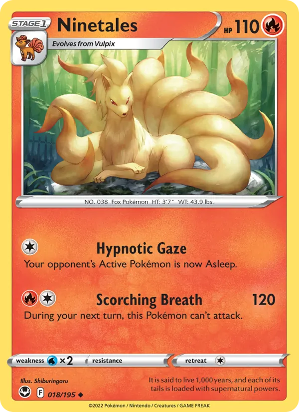 Ninetales card image