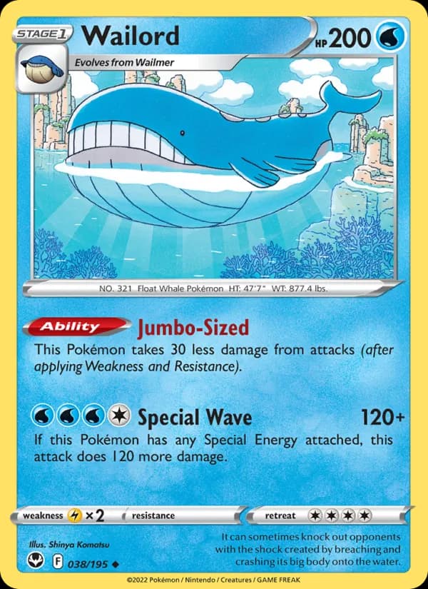 Wailord card image