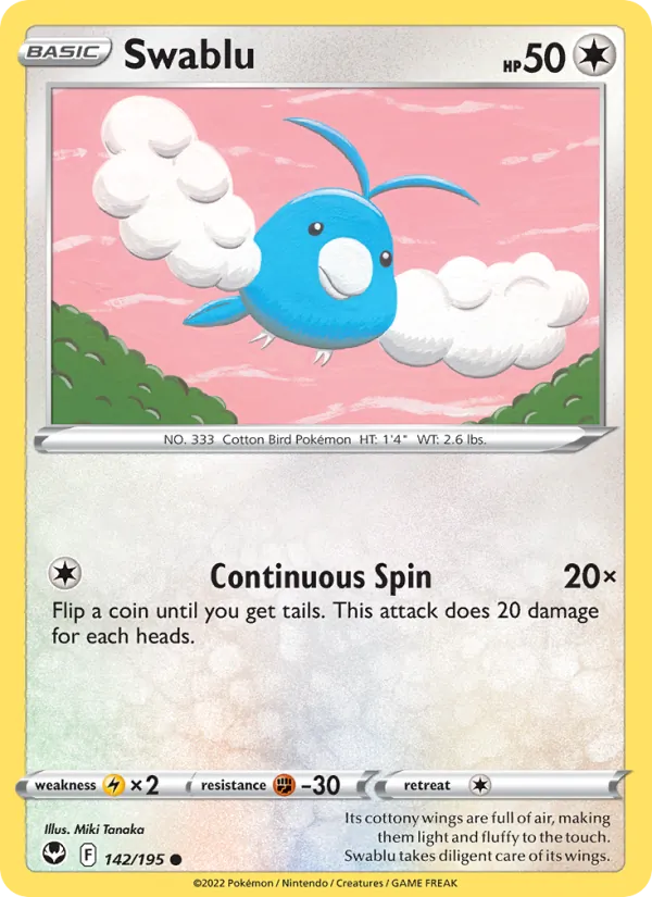 Swablu card image