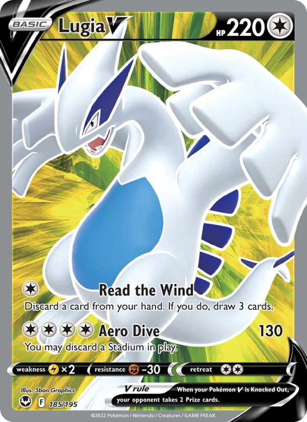 Lugia V card image