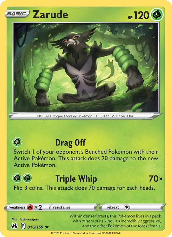 Zarude card image