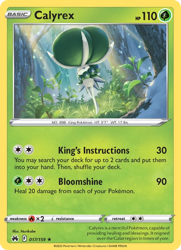 Calyrex card image