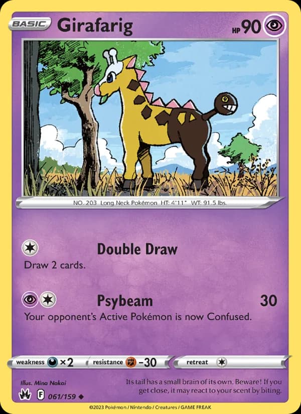 Girafarig card image