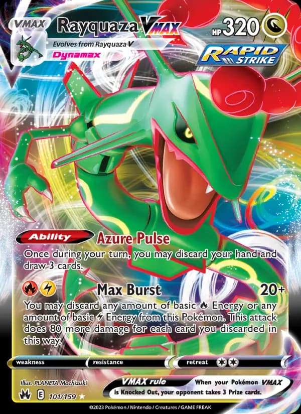 Rayquaza VMAX card image