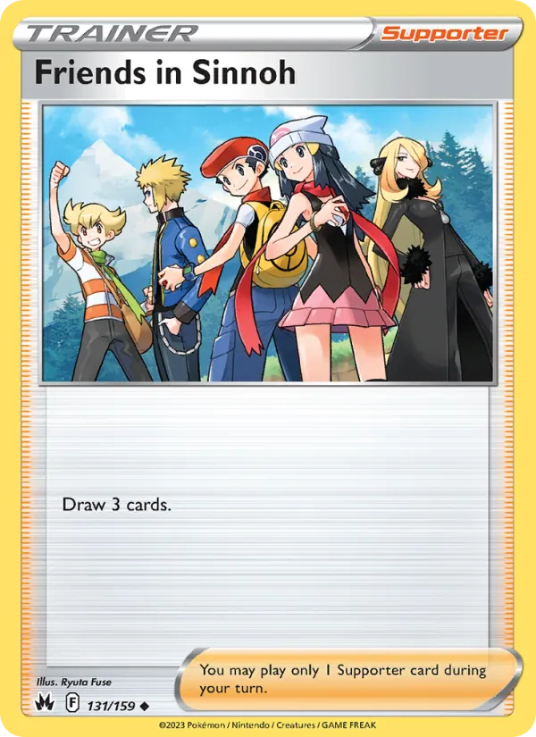 Friends in Sinnoh card image