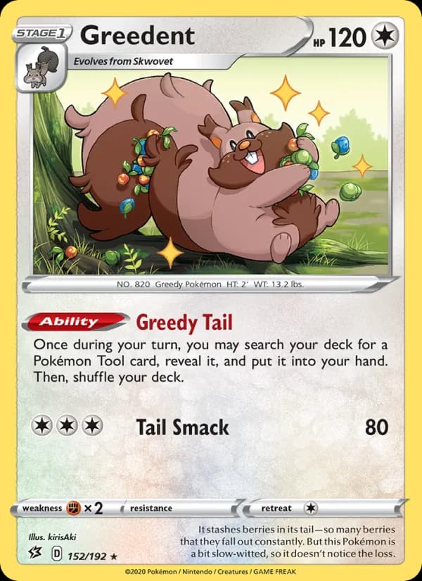 Greedent card image