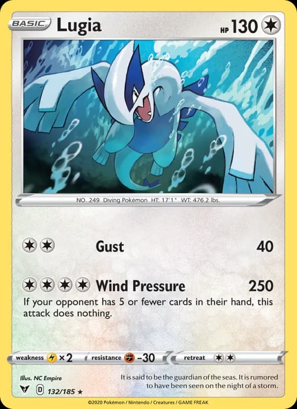 Lugia card image