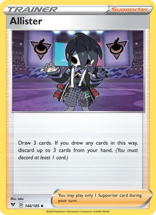 Allister card image