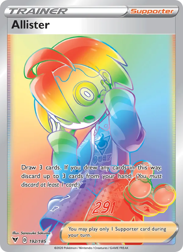 Allister card image