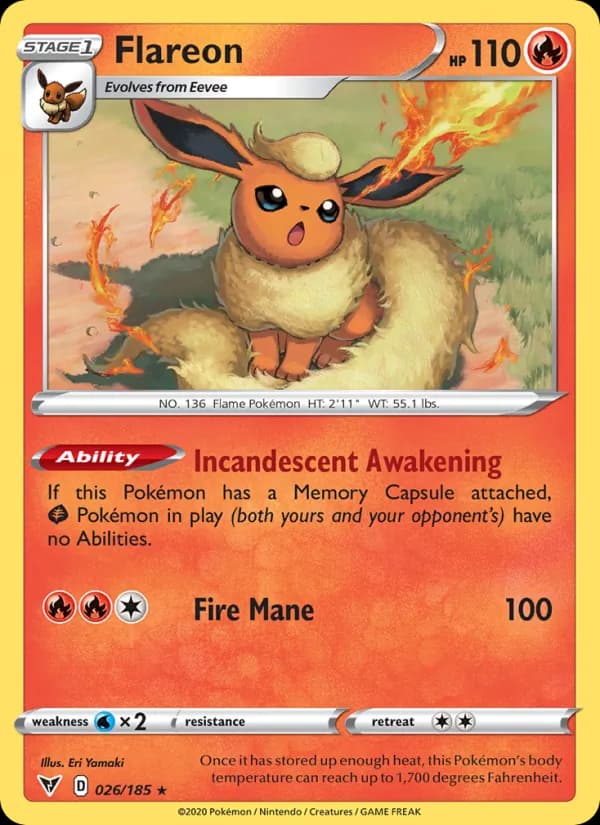 Flareon card image
