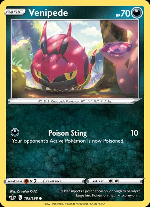 Venipede card image